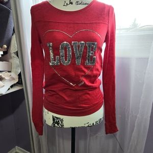 Red love shirt